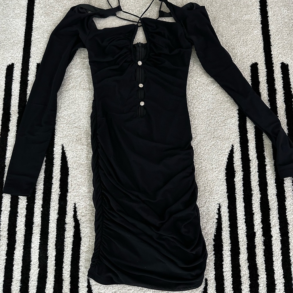 Sexy black dress